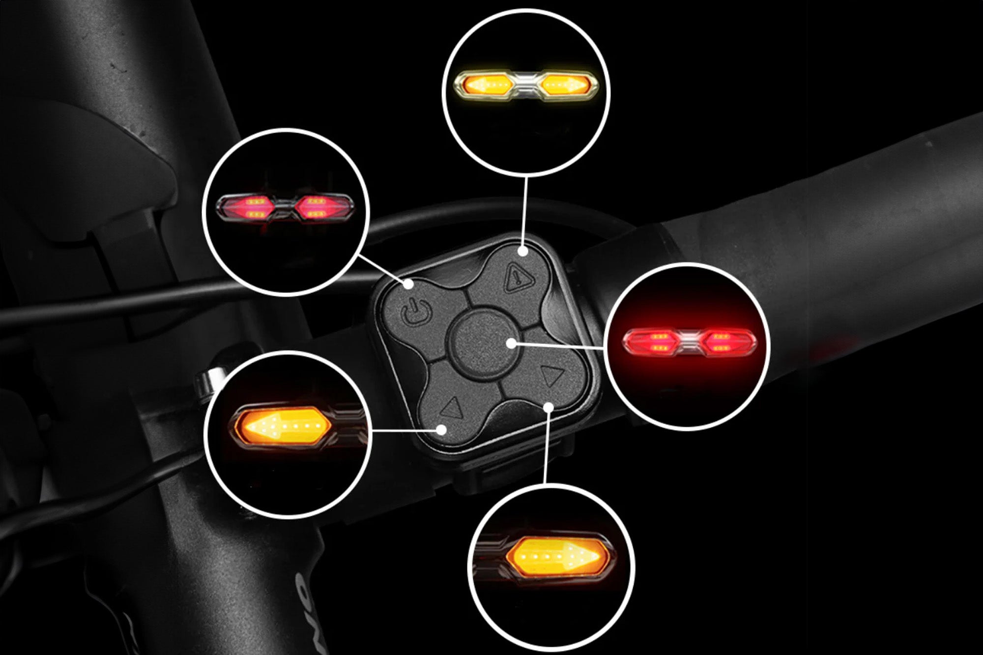 Bike Tail Light kit with Turn Signal