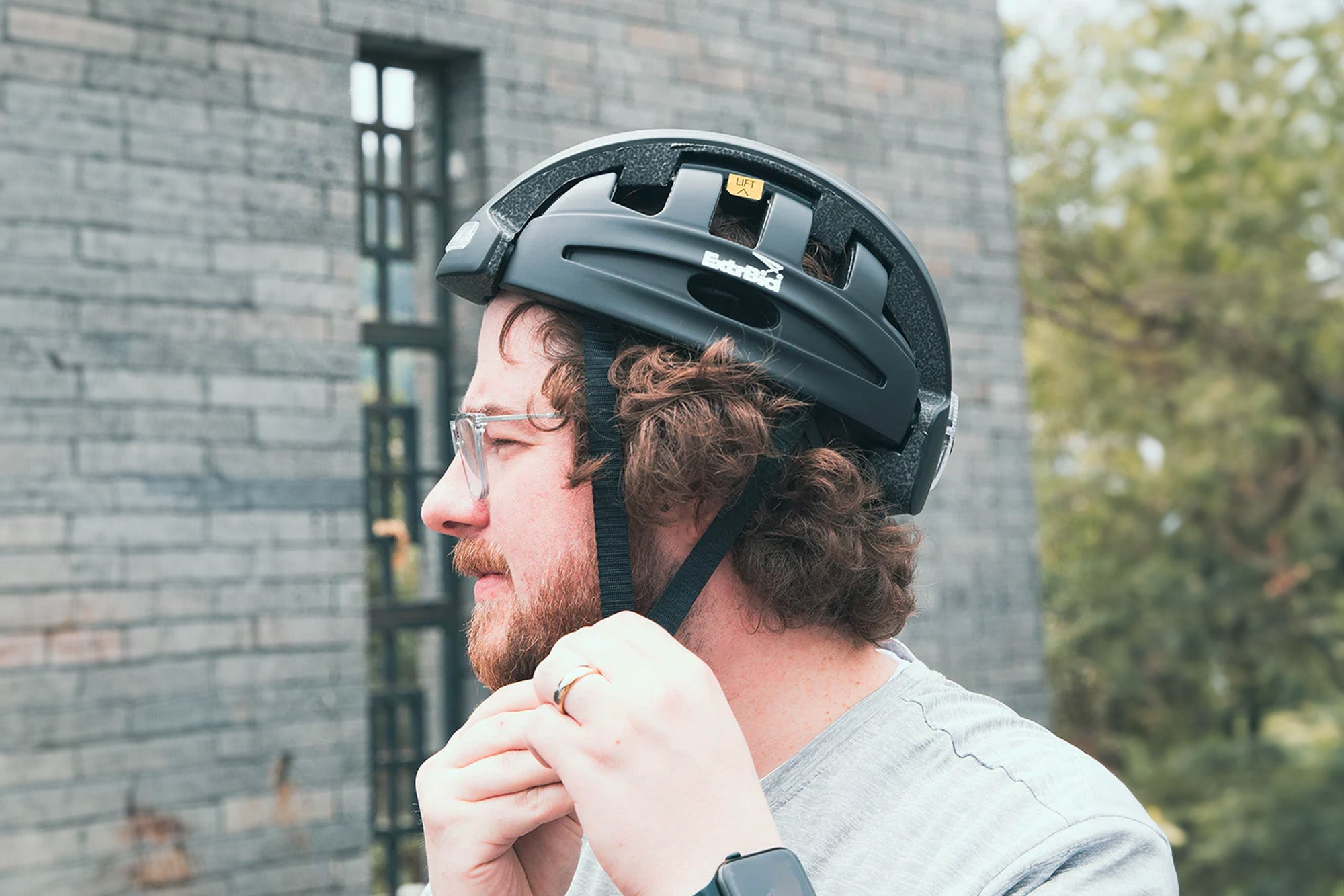 Folding Adults Bike Helmet with Lights