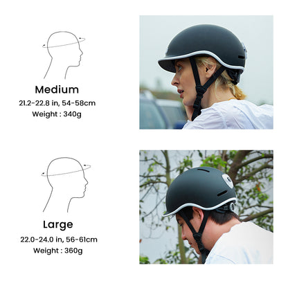 Stylish Helmet with Light